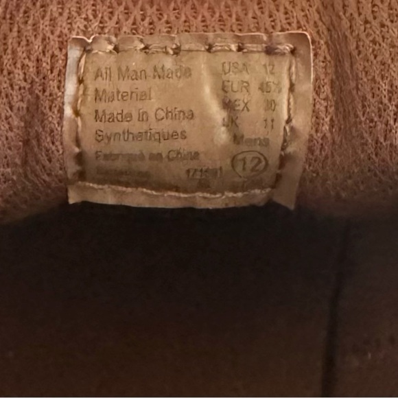 American Eagle Drew Ox Lace-up Memory Foam Sneaker Shoes,Mocha Brown,Size 12,NWT - Picture 8 of 9